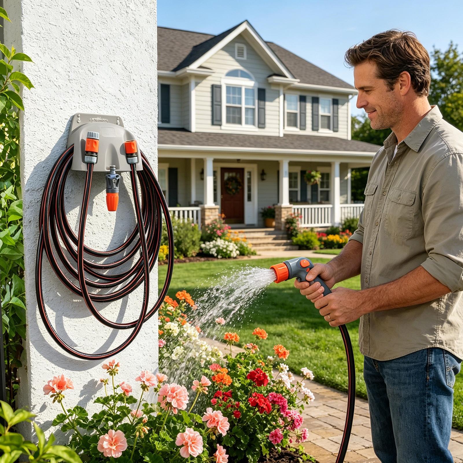 Uchwyt ścienny na wąż, wytrzym – Home Improvement Help recenzja i cena